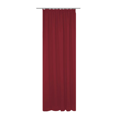 Zoee Pencil Pleat Blackout Single Curtain