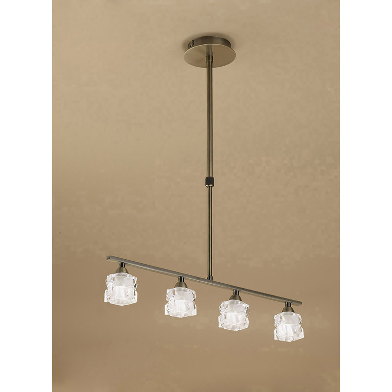 Klingensmith 4 - Light Kitchen Island Pendant, Polished Chrome