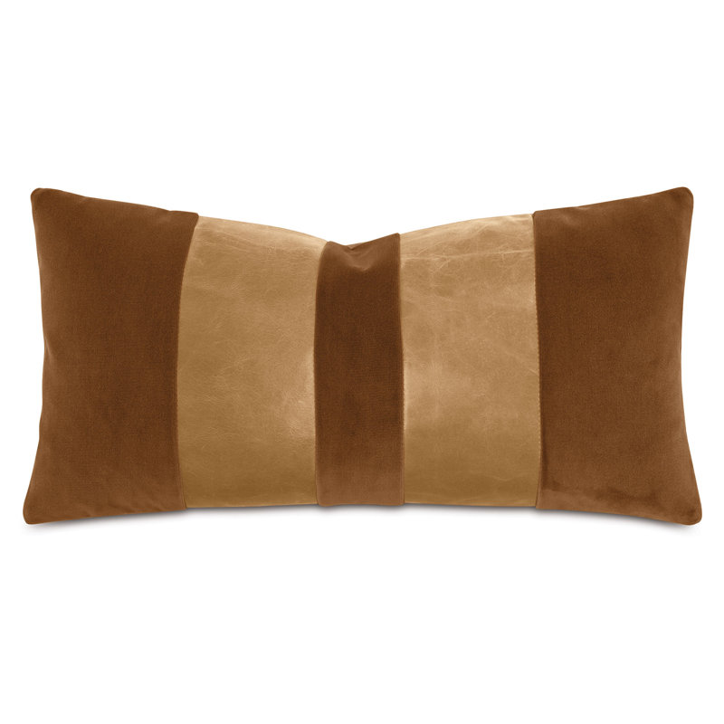 Oriel Lumbar Pillow Cover & Insert, Gold