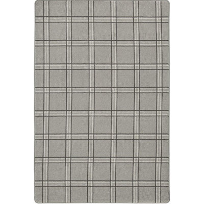 Imagine Pane Plaid Greyfell Area Rug