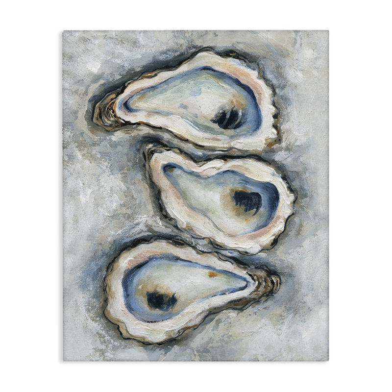 Toile de bar Organic Oyster, design par Carol Robinson, H 20 po x l 16 po