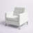Mid-Century Modern Loft Top-Grain Leather Armchair-23593069