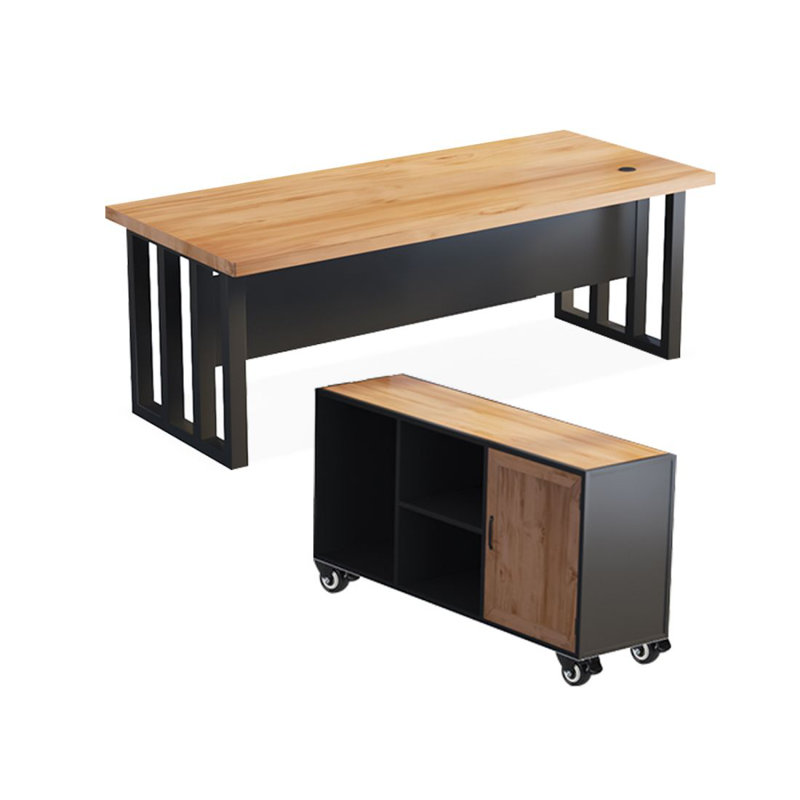 Bureau d'écriture Burlywood, 29.53"H*78.74"W*31.5"D