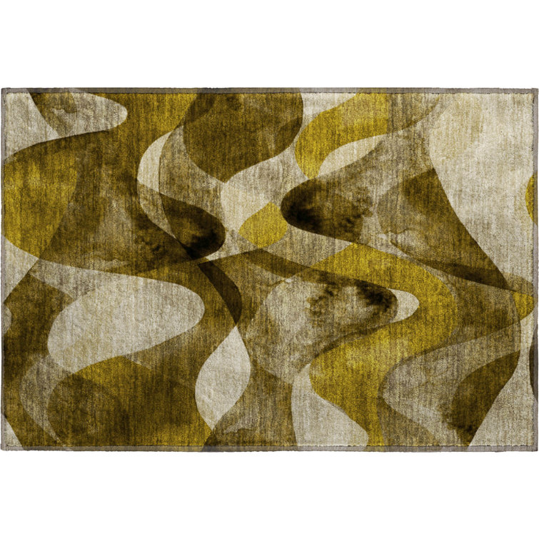 Nolah Area Rug with Non-Slip Backing