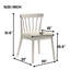 Ensemble de 2 chaises en bois massif-1319298117
