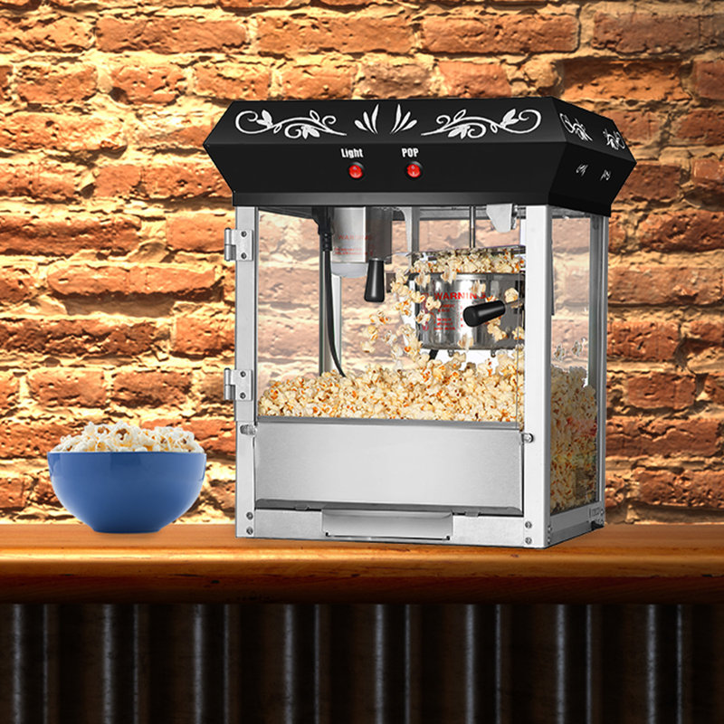 Great Northern Popcorn 4oz Countertop Popper, Black