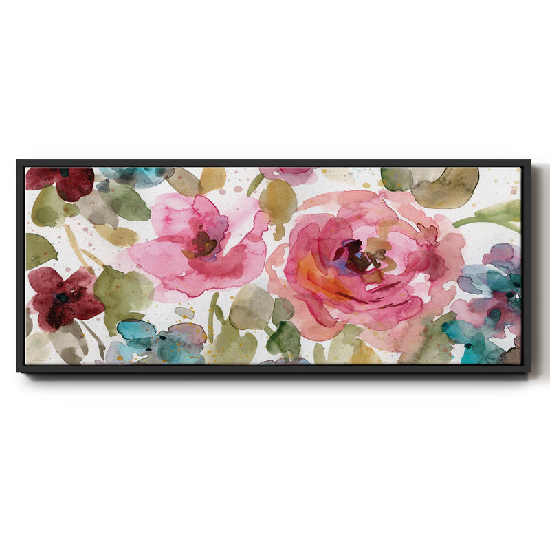 Garden Palette I- Framed Canvas