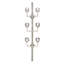 Parisian Iron Wallchiere Wall Sconce-32311535