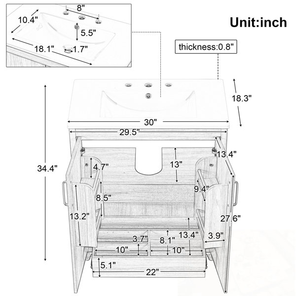 Dimensions du produit