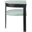 Habert Finished Upholstered Back Arm Chair-1223767012-1223767015