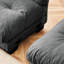 Canapé modulaire gris modulaire à 3 places en chenille grise