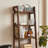 Classic black walnut small bookcase