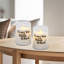Bougies en verre DEL à piles avec flamme vacillante, I Love You to the Moon and Back - 2 pièces