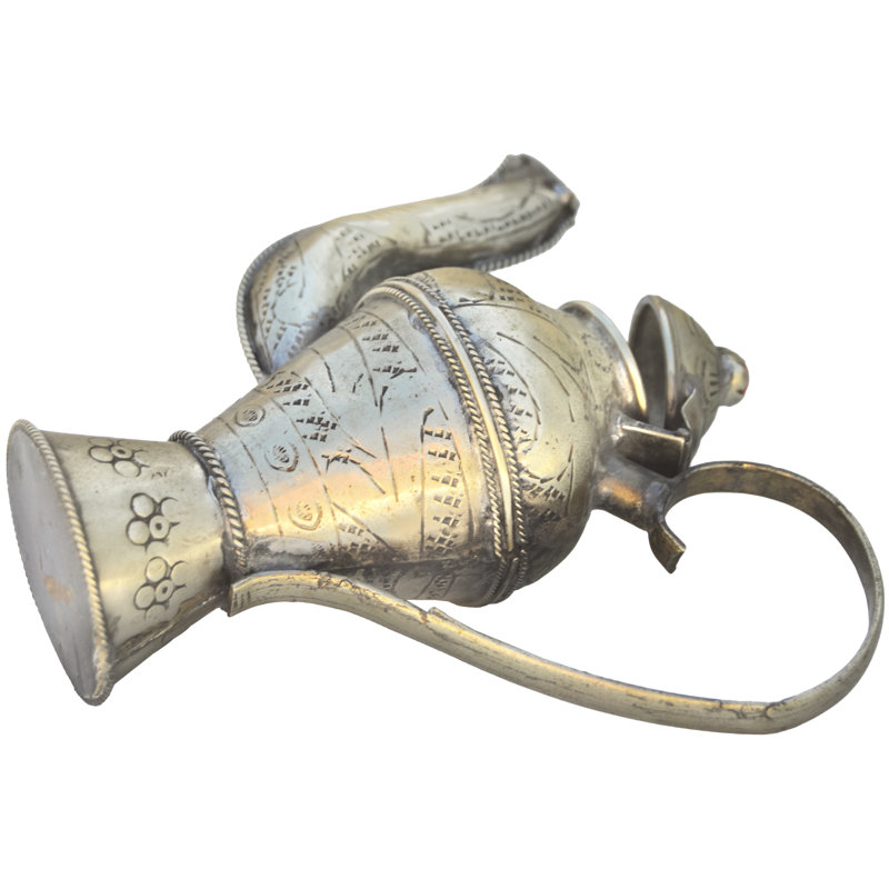 Early 20th Century Hand-engraved Moroccan Decorative Accent