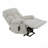 Oversized Fabric Electric Power Lift Recliner For Seniors - Remote Control, Side Pocket, Spacious Seat