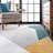 Scipio Modern Abstract Power Loom Performance Light Gray/Blue Rug-1616034419