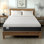 Matelas simple en mousse viscoélastique gélifiée mi-ferme de 8 po Cushiony, technologie de refroidissement