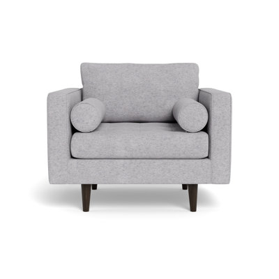 Jackie Accent Chair, Travis Pewter