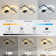 50CM Dimmable LED Flush Mount Ceiling Light
