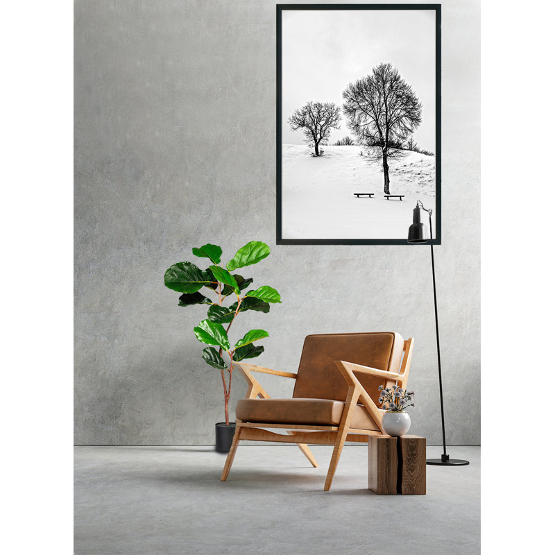 Arbre de figues artificiel en pot 36,5 po