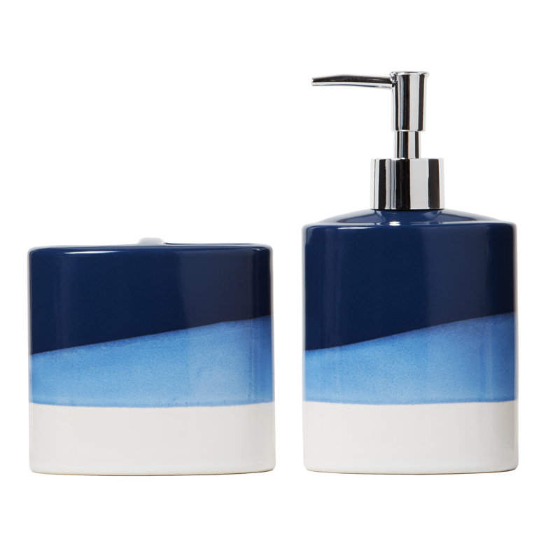 Brooklet Ceramic / Porcelain Lotion/Soap Dispenser