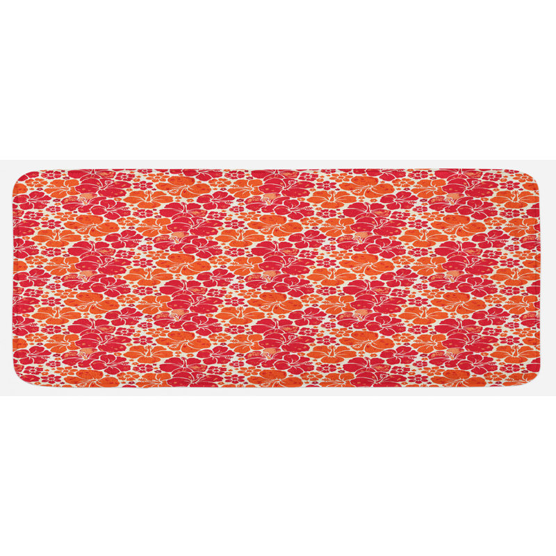 Tapis de cuisine Hibiscus