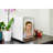 Frigidaire 9 Can/6.5 Liter Beauty Lighted Mirror Mini Personal Fridge Cooler, White-116797373