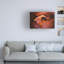 Art mural sur toile tendue - "Winding Passage" de Chris Moore pour décoration de salon, de chambre à coucher ou de bureau - 16 x 24