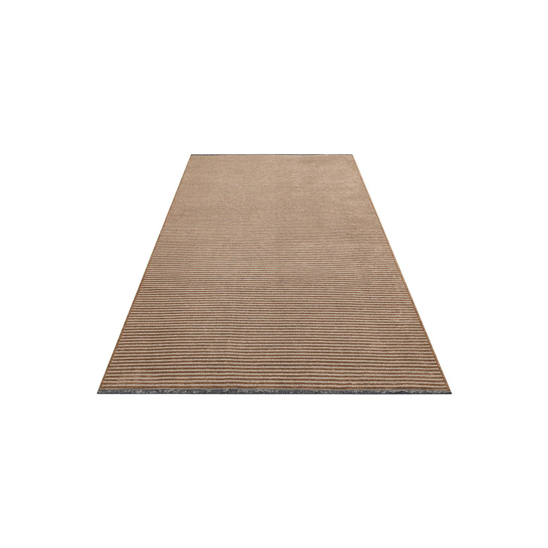 Flachgewebe-Teppich Selina in Beige