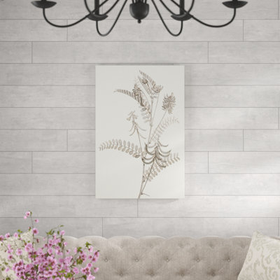 Neutral Botanical Study VII by Vision Studio - Painting Print