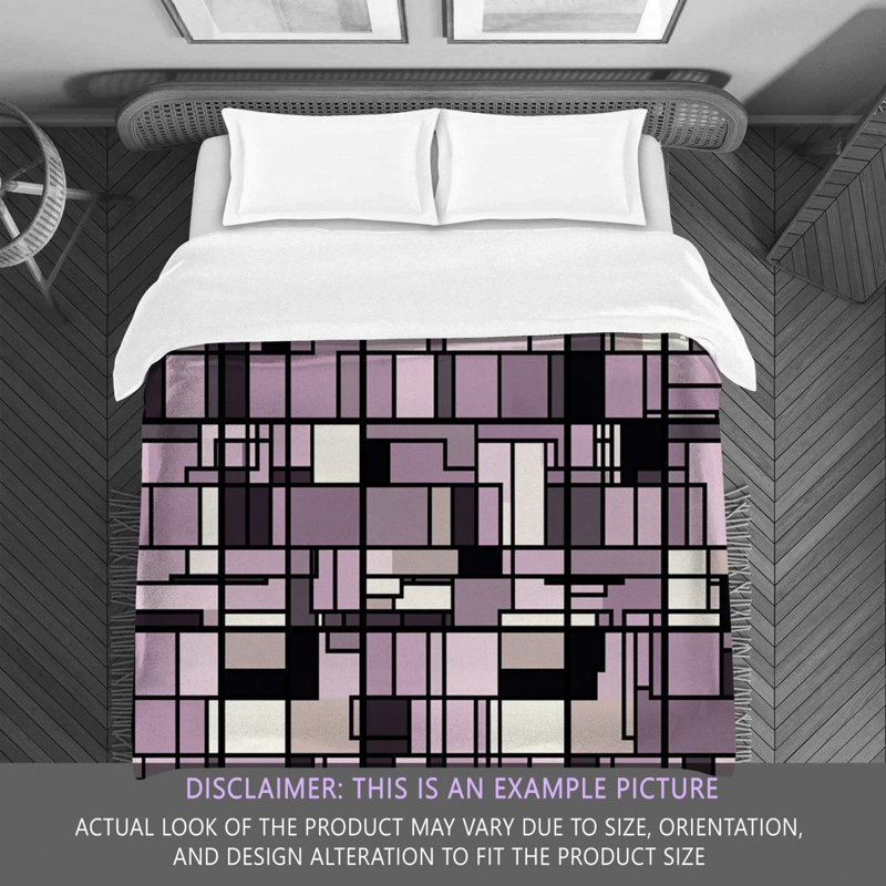 Mondrian Machine Printed Comforter