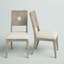 Chaise d'appoint en beige