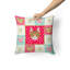 Housse et insert de coussin carré d'extérieur Cat Love-987873375