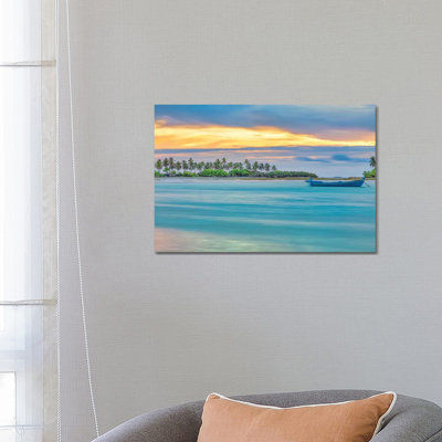 Paradise Island Sunset by Mark Paulda - Print on Canvas