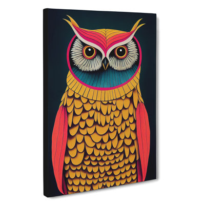 An Imaginative Owl - Wrapped Canvas