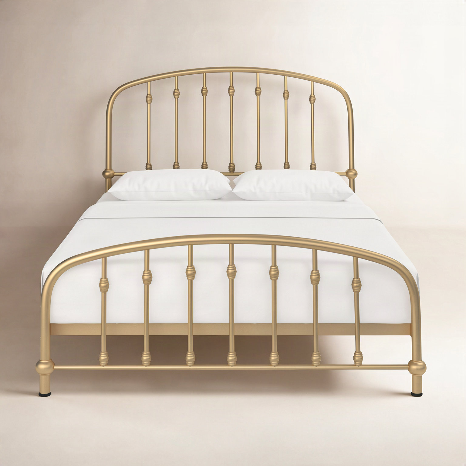 Wadsworth Metal Spindle Bed, Queen, Antique Bronze