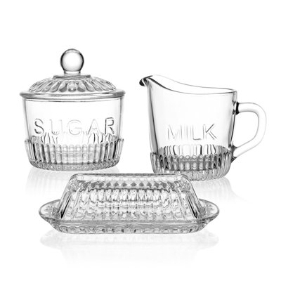 Fitz And Floyd Bistro 3-Piece Hostess Set