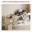 Bureau de direction en L avec tiroirs