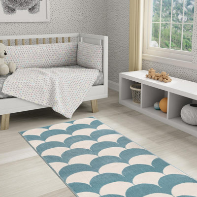 Unique Loom Arches Whimsy Kids Rug