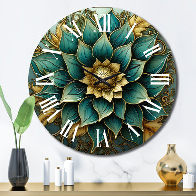 Horloge murale boho Mandala