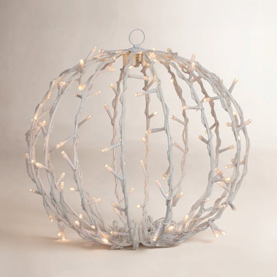 Lighted Christmas Hanging Light Ball