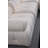 Stylish Corner Sofa, White Fabric, 114.2 x 62.9 x 29.5 inches | Durable Beech Wood & Chipboard Frame, 100% Polyester Upholstery | Soft Grey Foam & Silicone Foam for Comfort, Modern Design for Living Room-797330604-797330602