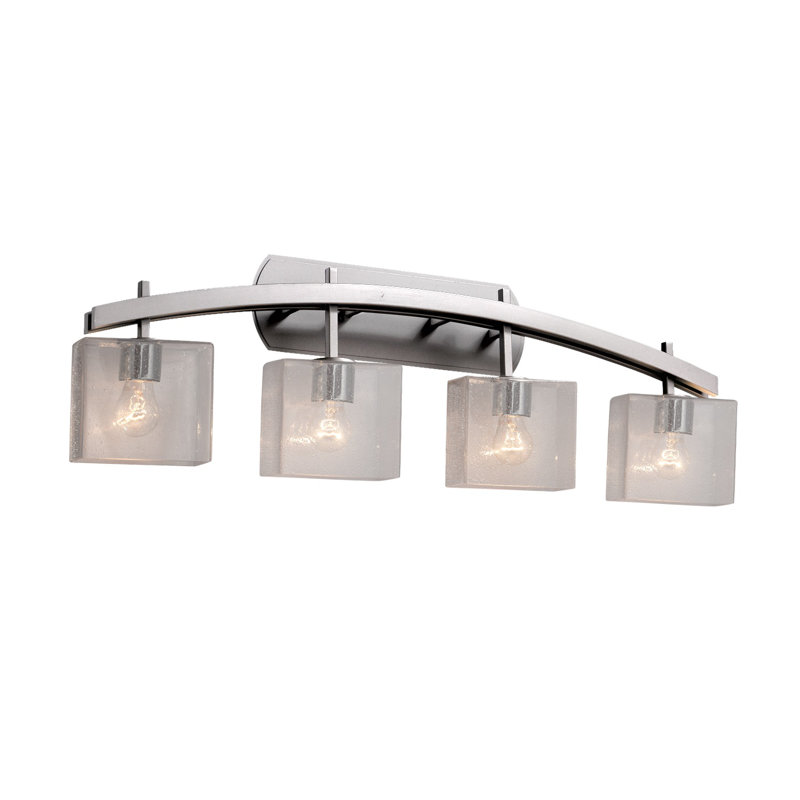Casson 4 - Light Bath Bar, Brushed Nickel, Seeded