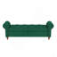 Banc de lit 63 po en velours vert-162888530