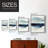 Waves I Framed Print - Solid Wood