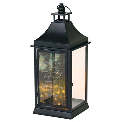 Large Outdoor Lantern Under Summer Skies