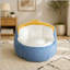Canapé-pouf surdimensionné multicolore en fausse fourrure-507327591