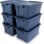 Bacs de rangement Rubbermaid Roughneck, 3 gallons, paquet de 6, empilable