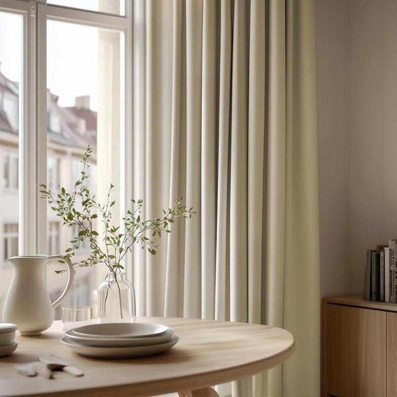 Room Darkening Curtain Panel Pair