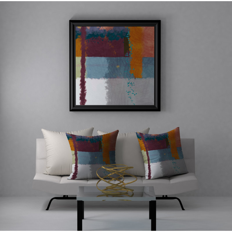  Housse et insert de coussin carré Scores, 18 po x 18 po